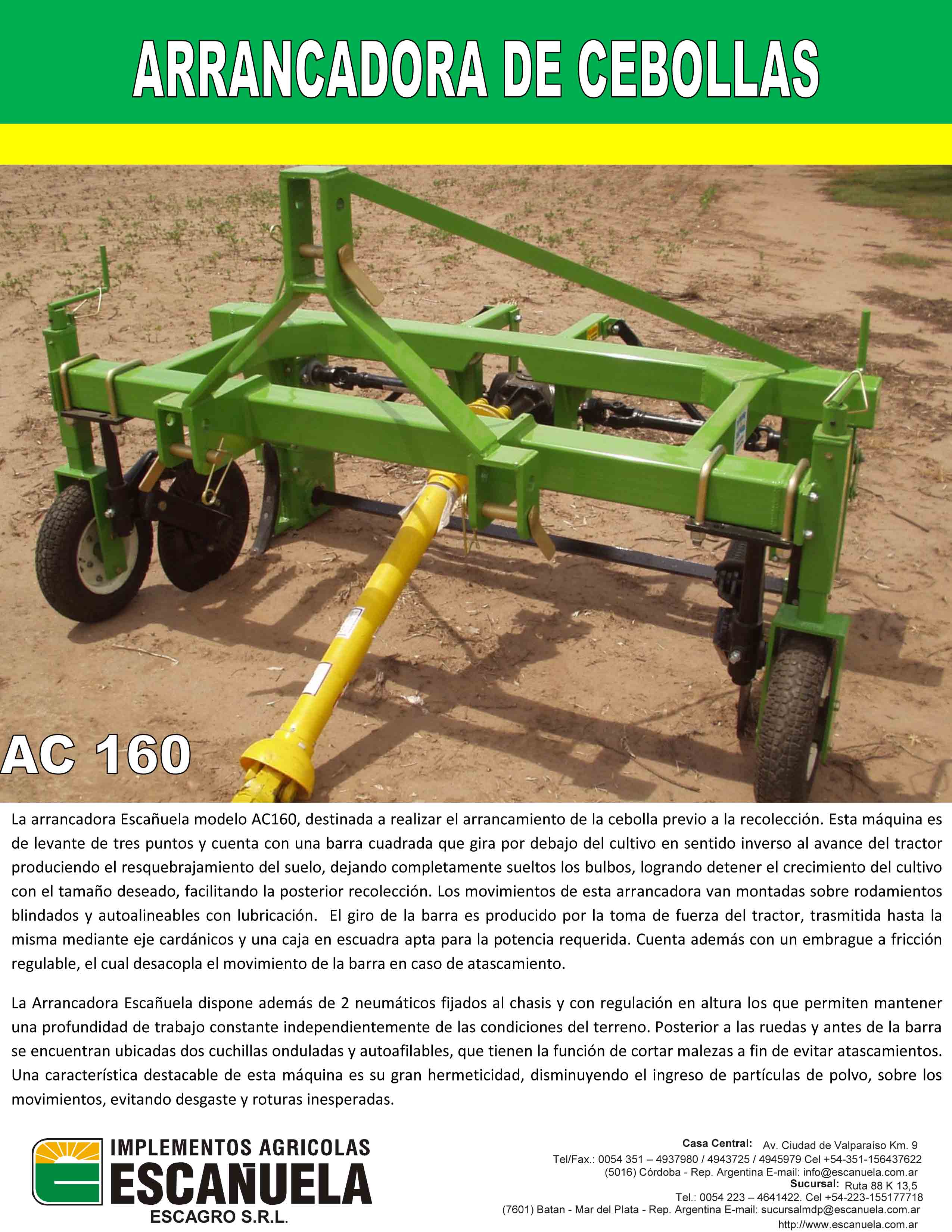 Folleto AC160