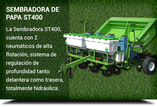 sembradora de papas st400